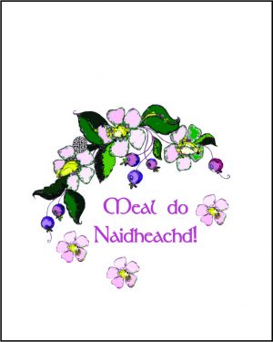 Meal do Naidheachd! Congrats!