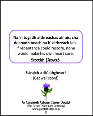 Na 'n tugadh neach na b' aithreach leis